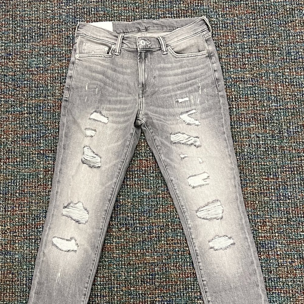 H&M Gray Skinny Jeans, 30X32 (NWOT)